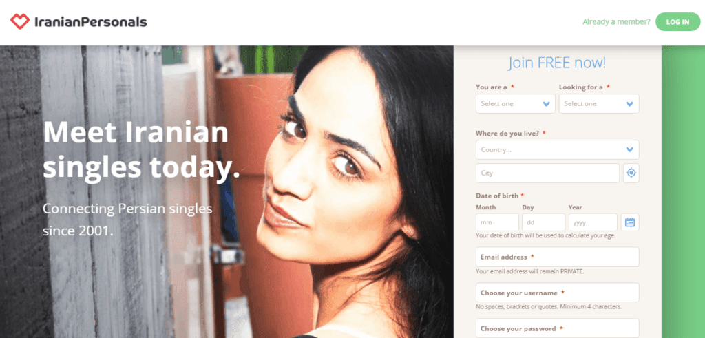IranianPersonals User Review - Meet Single Persians 2 IranianPersonals.com